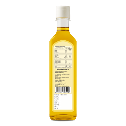 Cold Pressed Sesame / Gingelly Oil 500ml - mamaorganyka