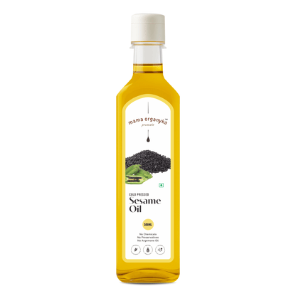 Cold Pressed Sesame / Gingelly Oil 500ml - mamaorganyka