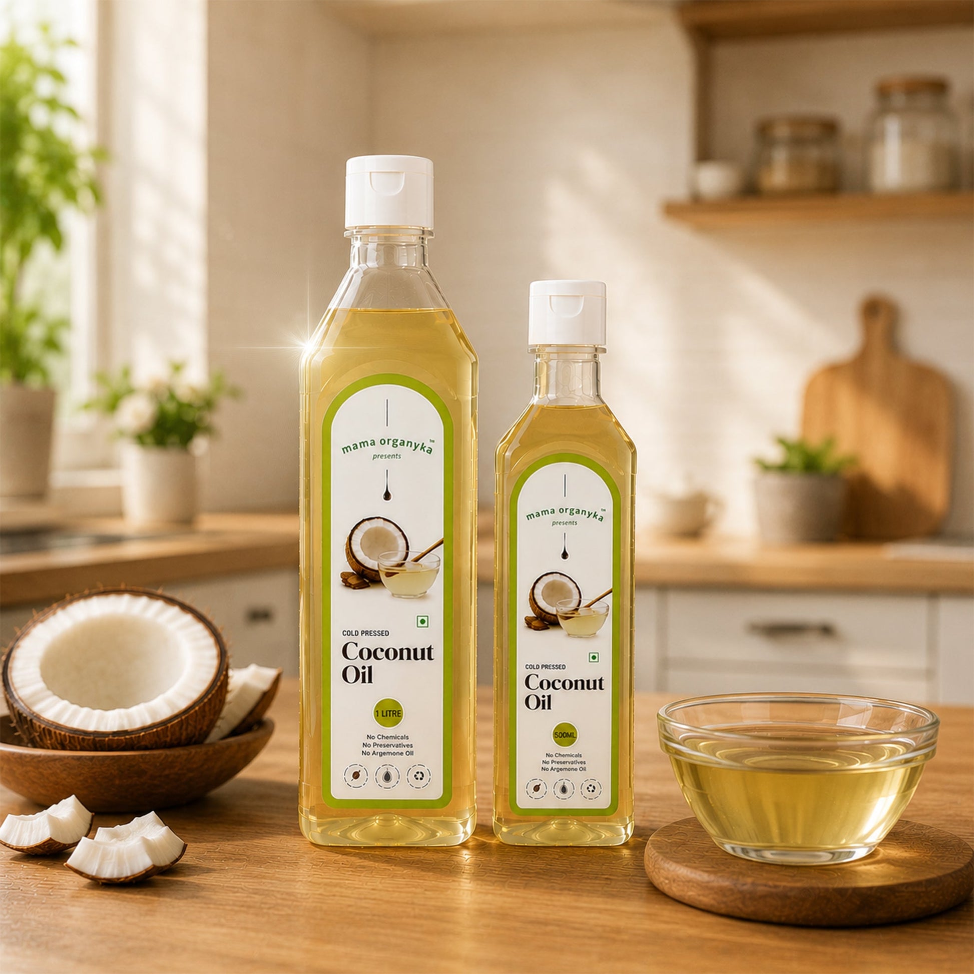 Mama Organyka Cold Pressed Coconut Oil - mamaorganyka