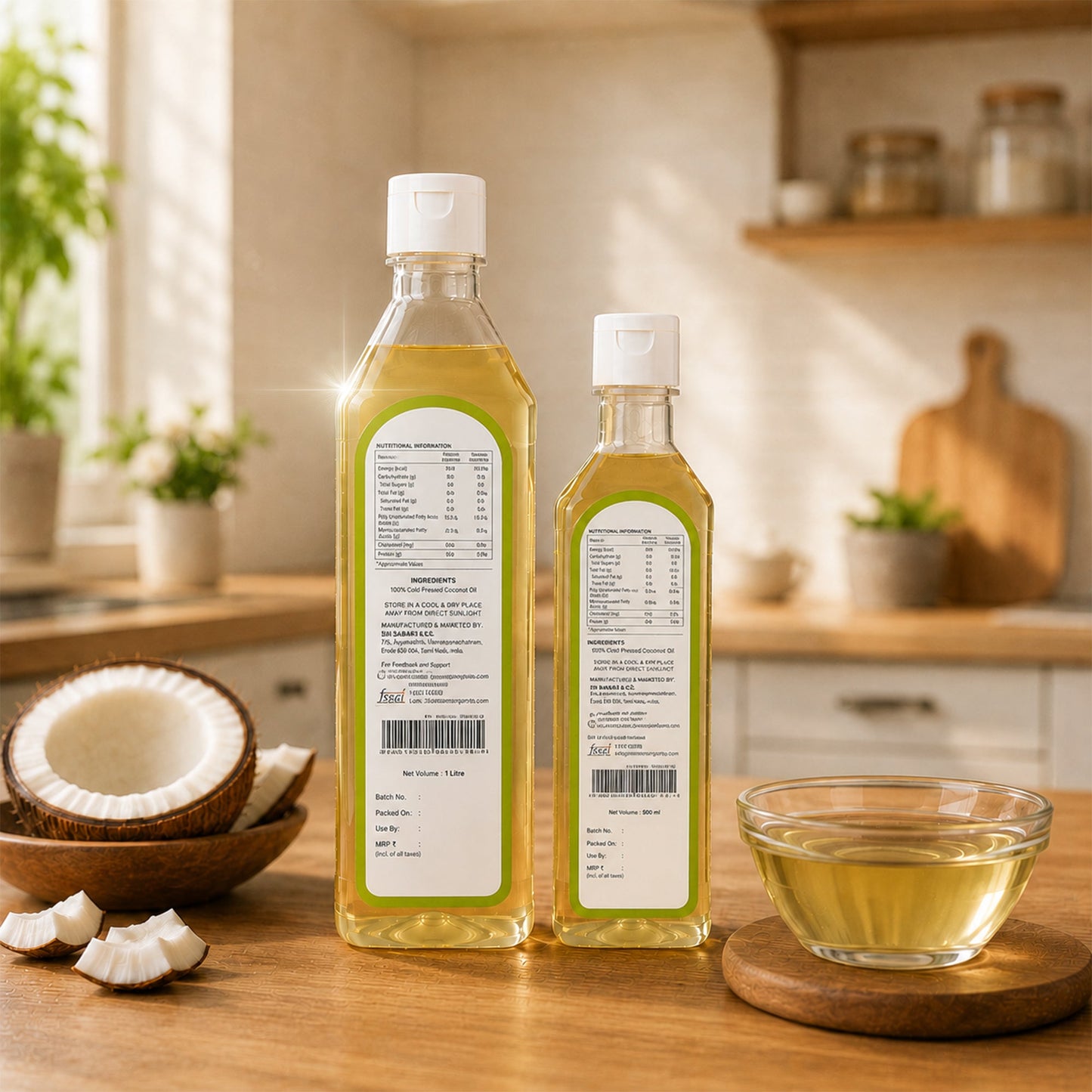Mama Organyka Cold Pressed Coconut Oil - mamaorganyka
