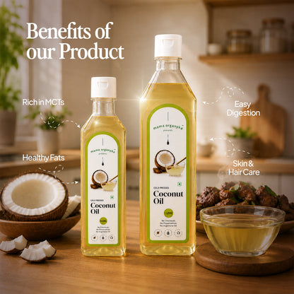 Mama Organyka Cold Pressed Coconut Oil - mamaorganyka