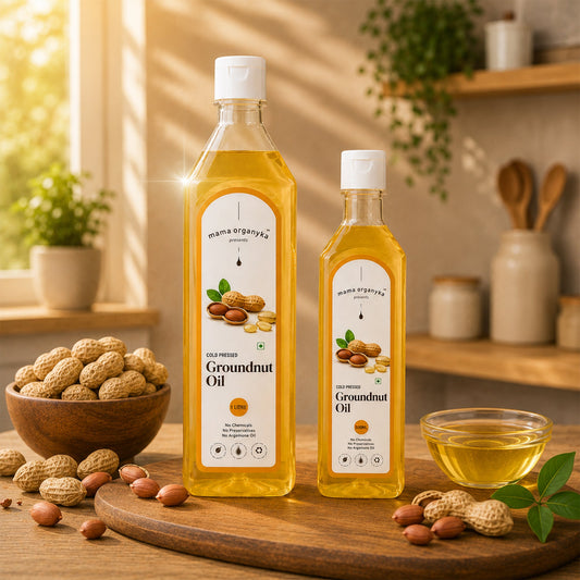 Mama Organyka Cold Pressed Groundnut Oil - mamaorganyka