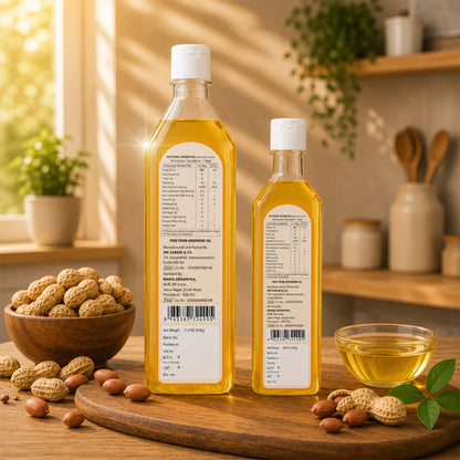 Mama Organyka Cold Pressed Groundnut Oil - mamaorganyka