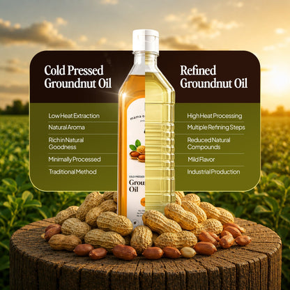 Mama Organyka Cold Pressed Groundnut Oil - mamaorganyka