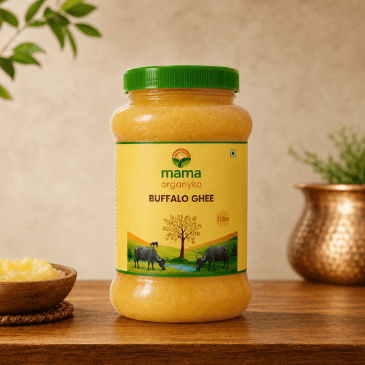Mama Organyka Pure Buffalo Ghee 1 Litre - mamaorganyka