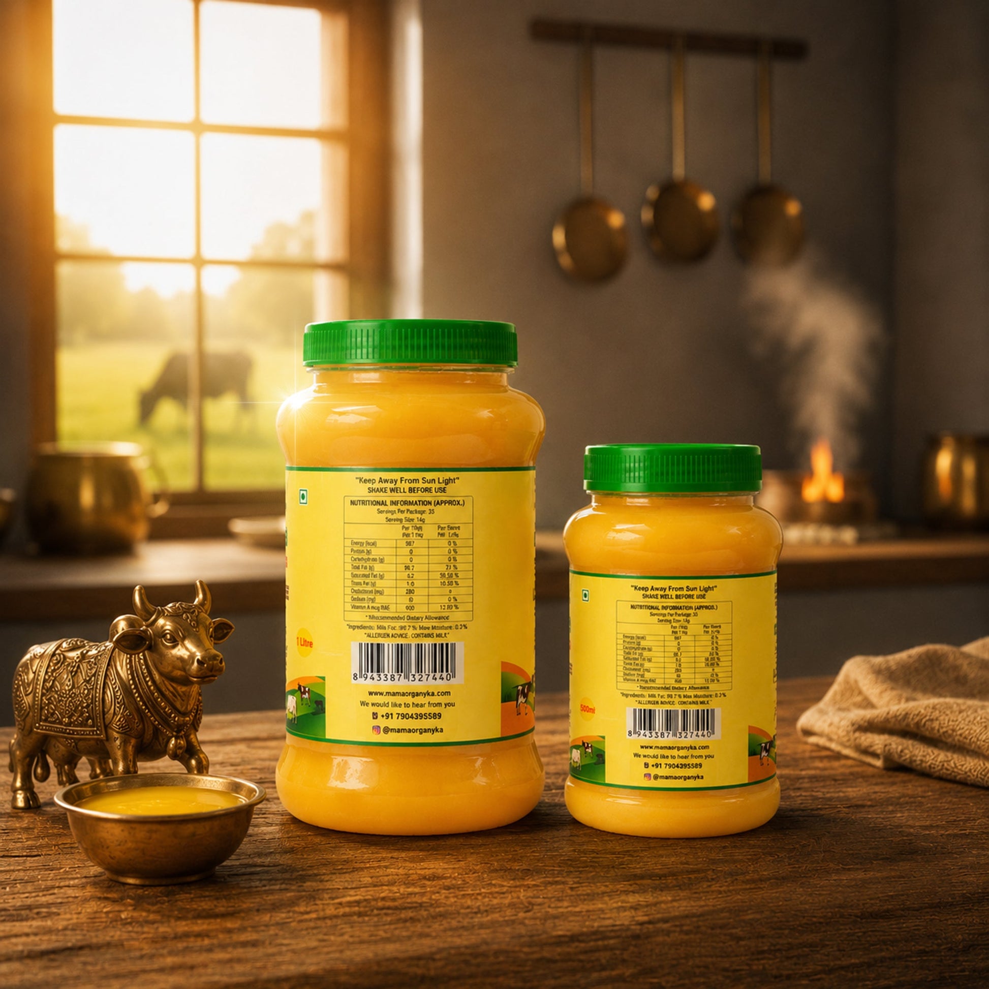Mama Organyka Pure Cow Ghee - mamaorganyka